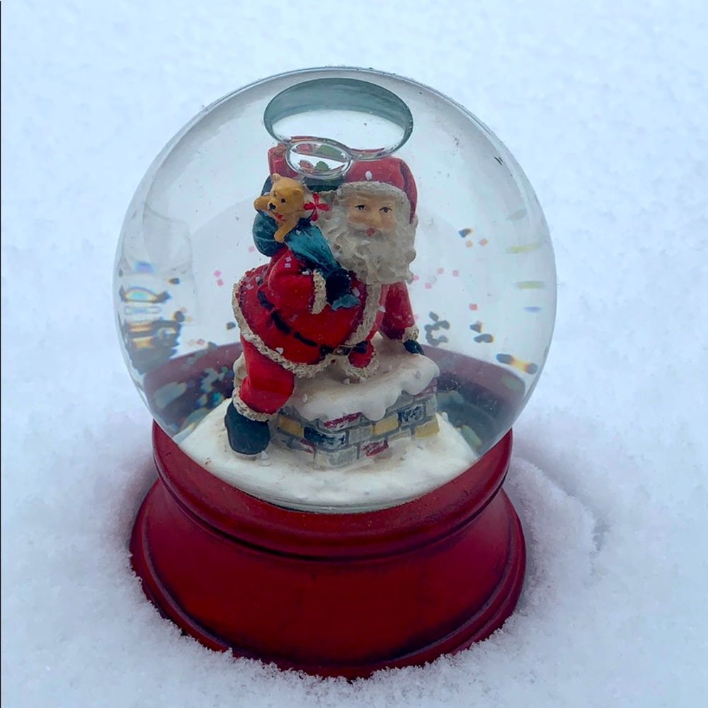 musical waterglobe “we wish you a merry christmas”